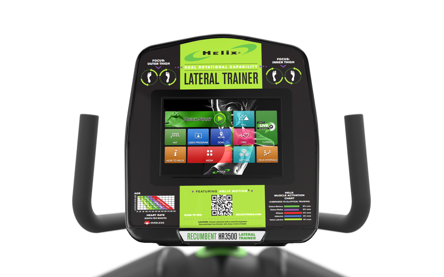 Seated Lateral Elliptical