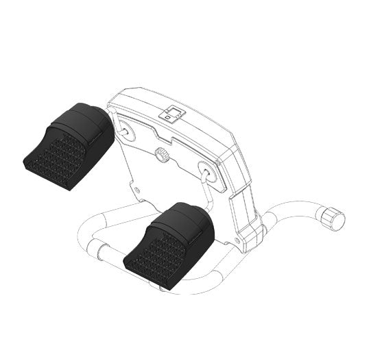 Pedal Upgrade: One Pair Oversized Pedals with Extra Width