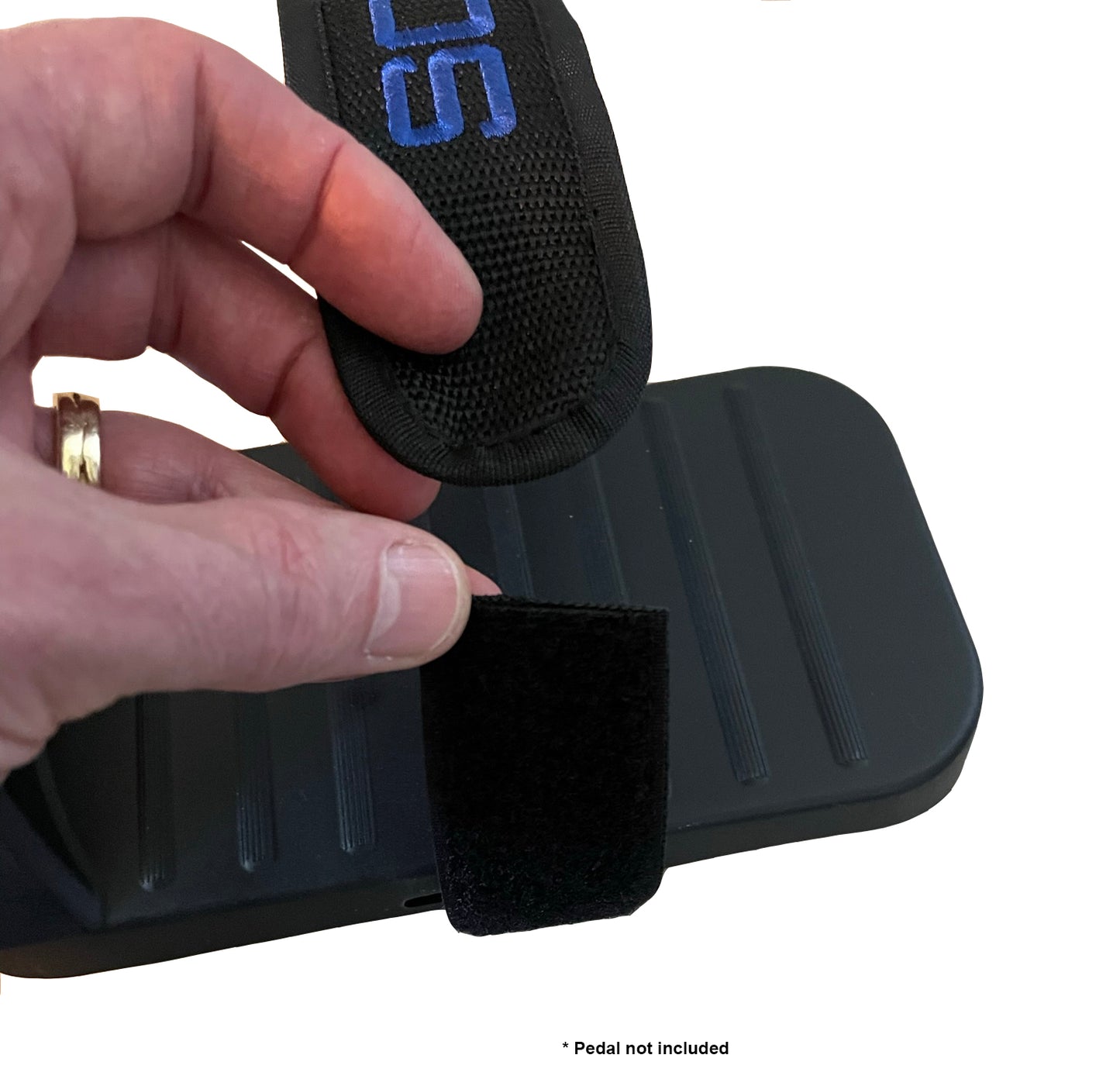 Pedal Upgrade for Scoop®: Adjustable Velcro Straps for Standard Sized Pedals
