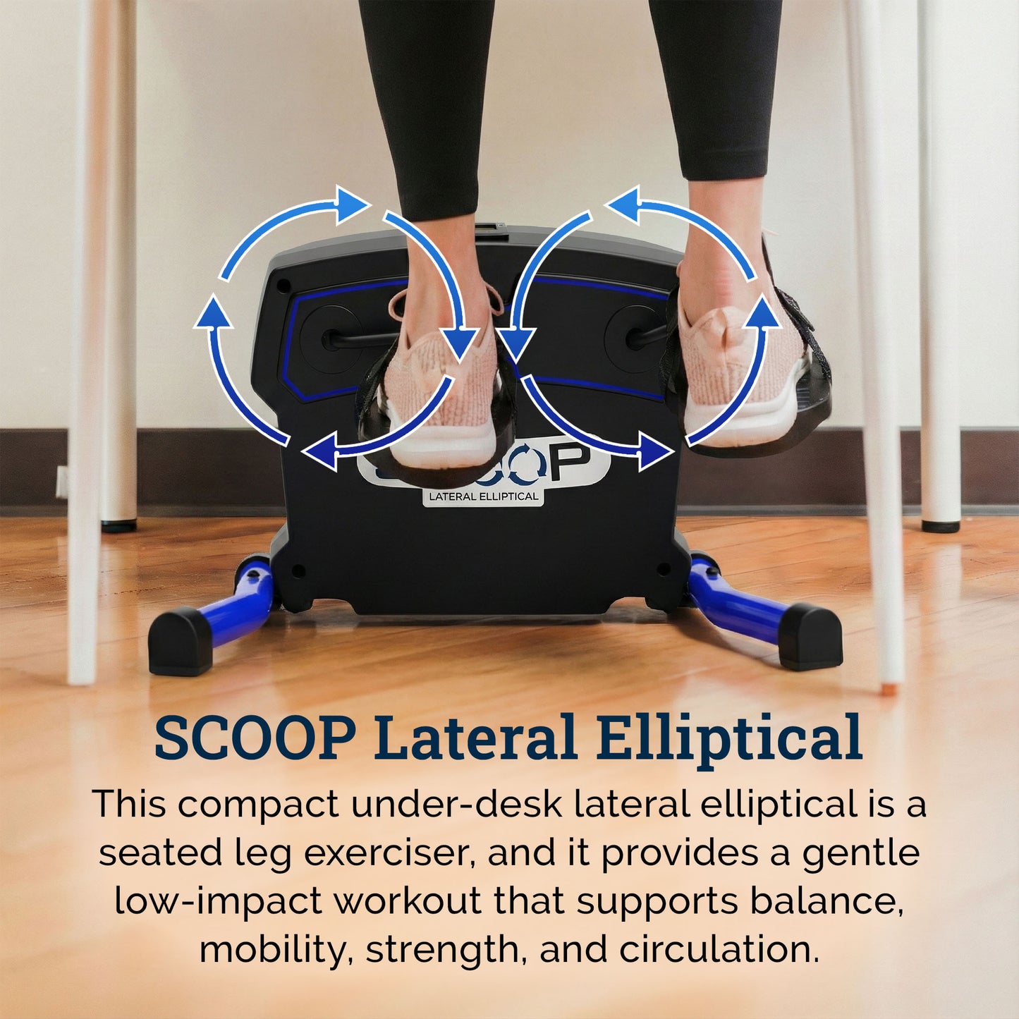 SCOOP Lateral Elliptical Trainer