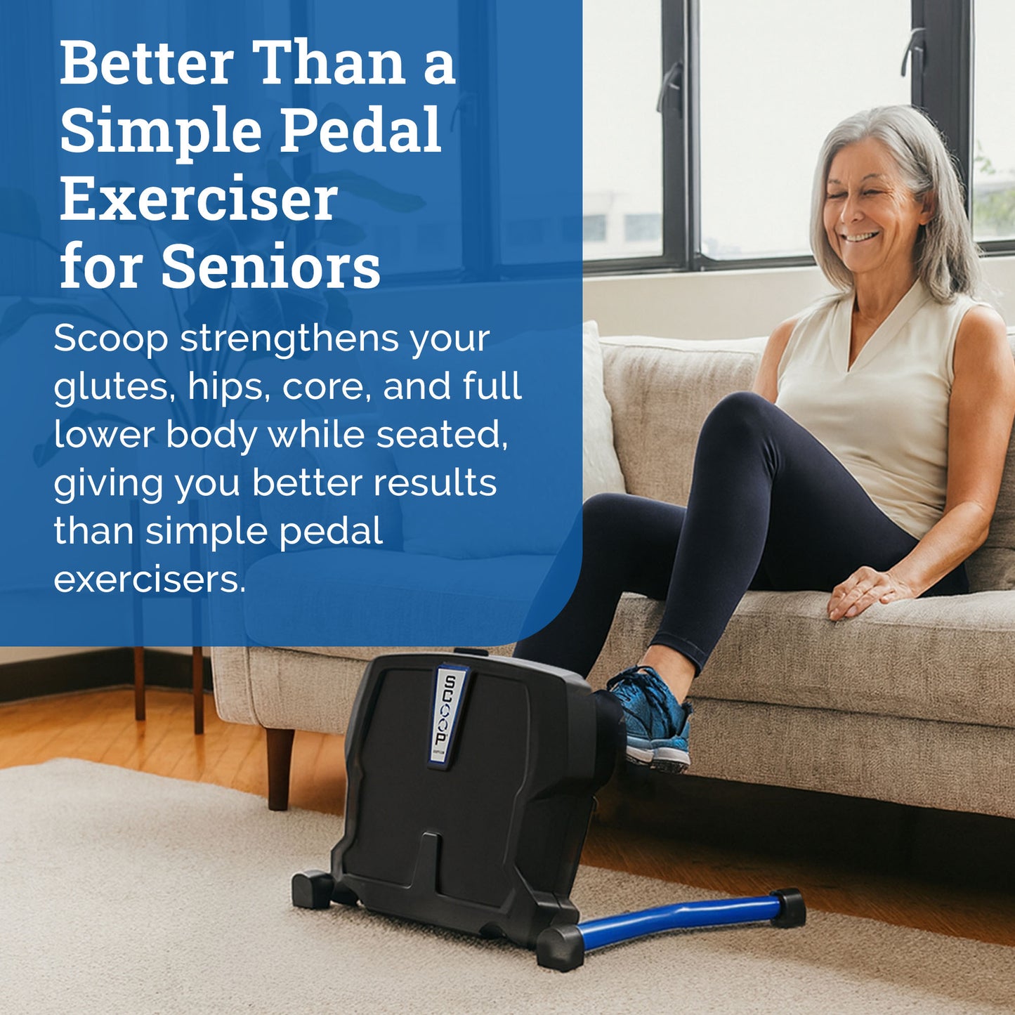 SCOOP Lateral Elliptical Trainer