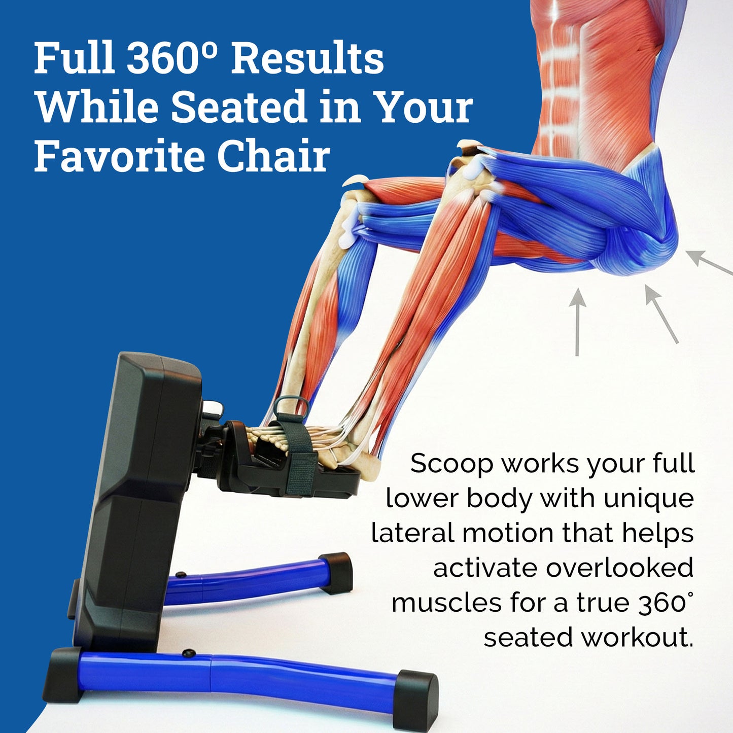 SCOOP Lateral Elliptical Trainer