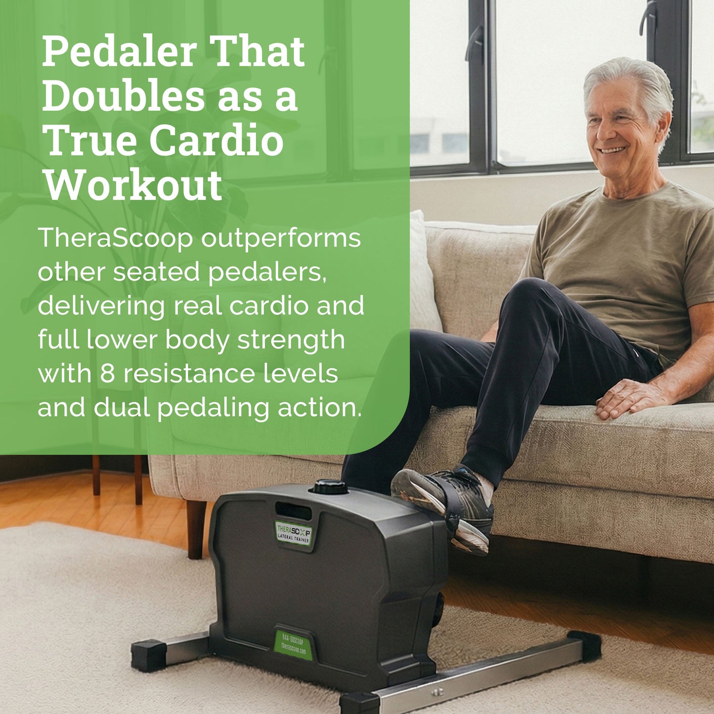 TheraScoop™ Lateral Elliptical Trainer