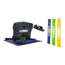 Lateral Elliptical Accessories Bundle – Stability & Floor Protector Mat + Pain Relief Bands