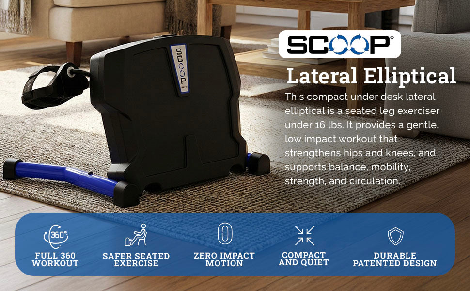 SCOOP Lateral Elliptical Trainer