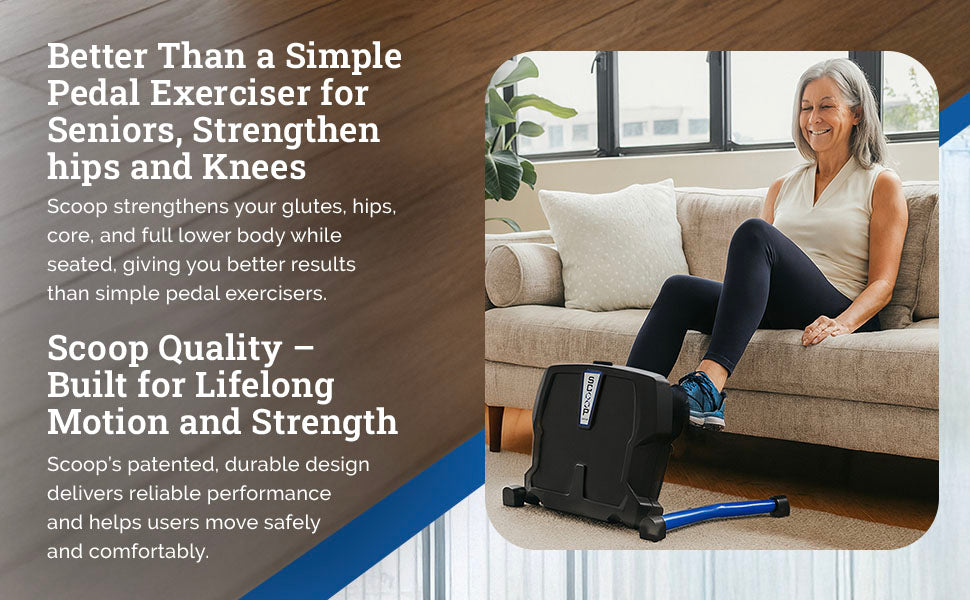 SCOOP Lateral Elliptical Trainer