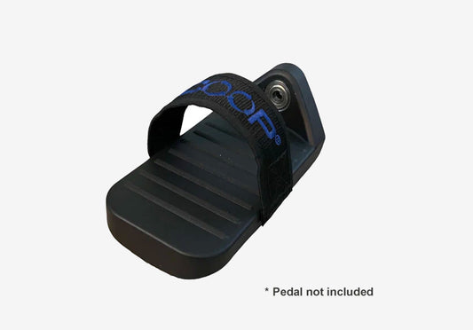 Pedal Upgrade for Scoop®:  Adjustable Velcro Straps for Standard Sized Pedals